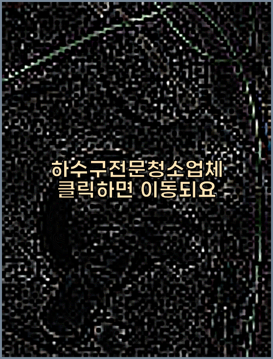 오수관막힘