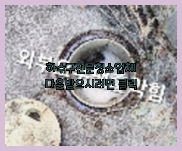 하수구청소