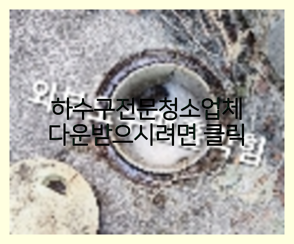 하수구청소