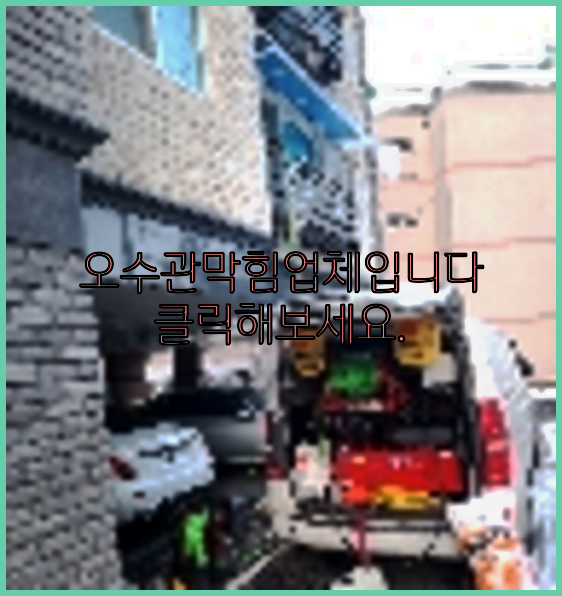 하수구청소